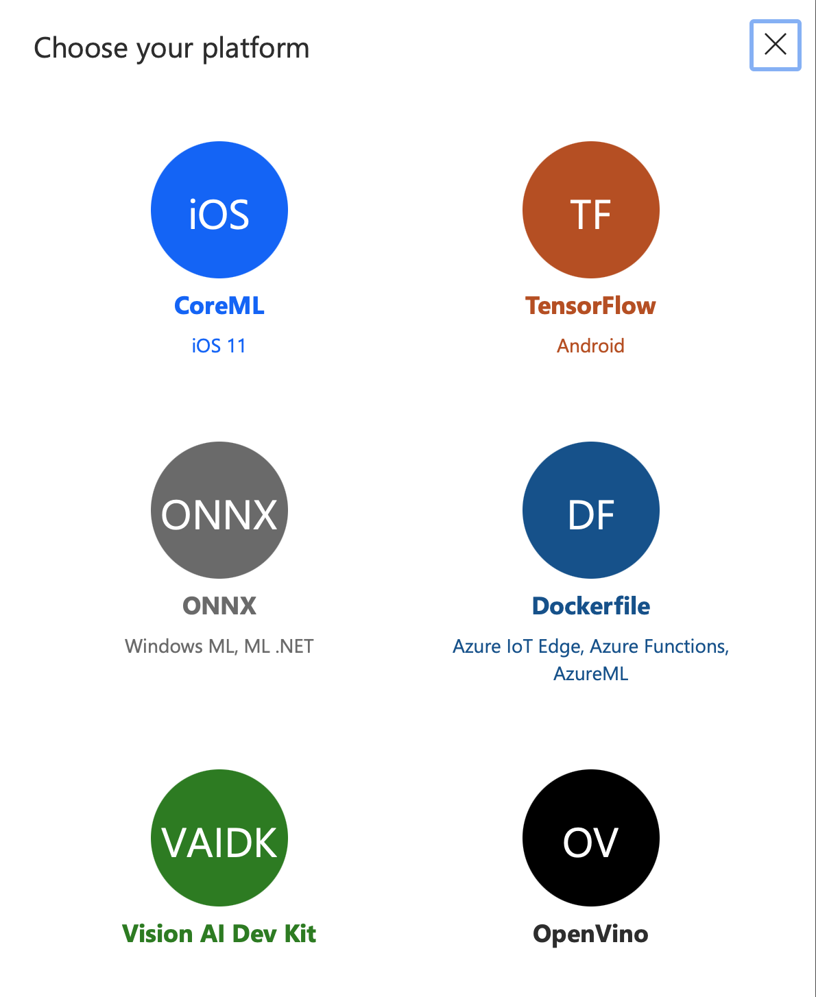 CustomVisionExportModelChoosePlatform-1