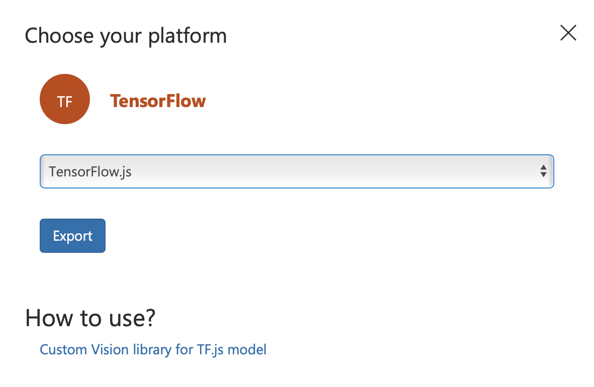 CustomVisionExportModelChoosePlatform-2